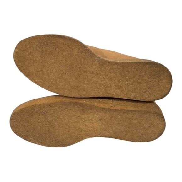 J. CREW Nubuck Nordic Crepe Sole Wedged Lace Up Winter Bootie Size 12 - Picture 9 of 11